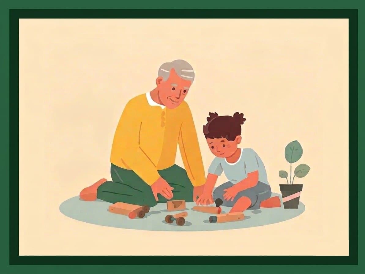 Grandparent and grandchild bonding